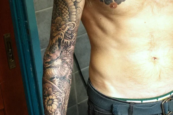 Japanese traditional sleeve tattoo