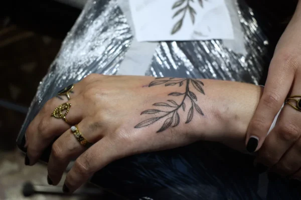 olive branch tattoo