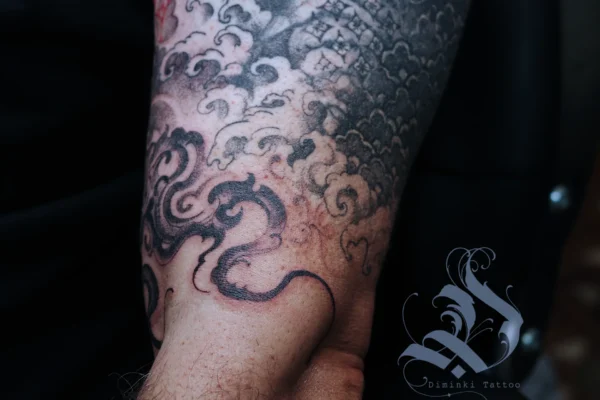 smoke tattoo
