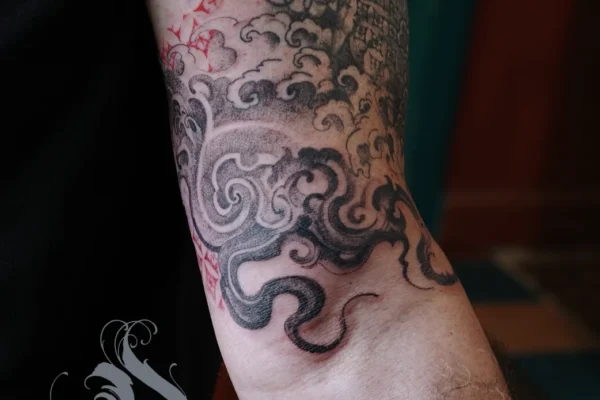 smoke tattoo