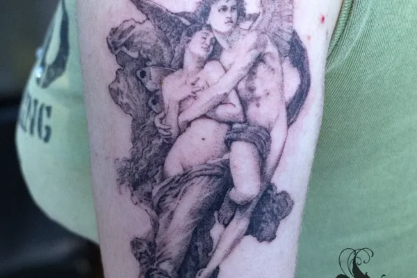 eros and psyche tattoo